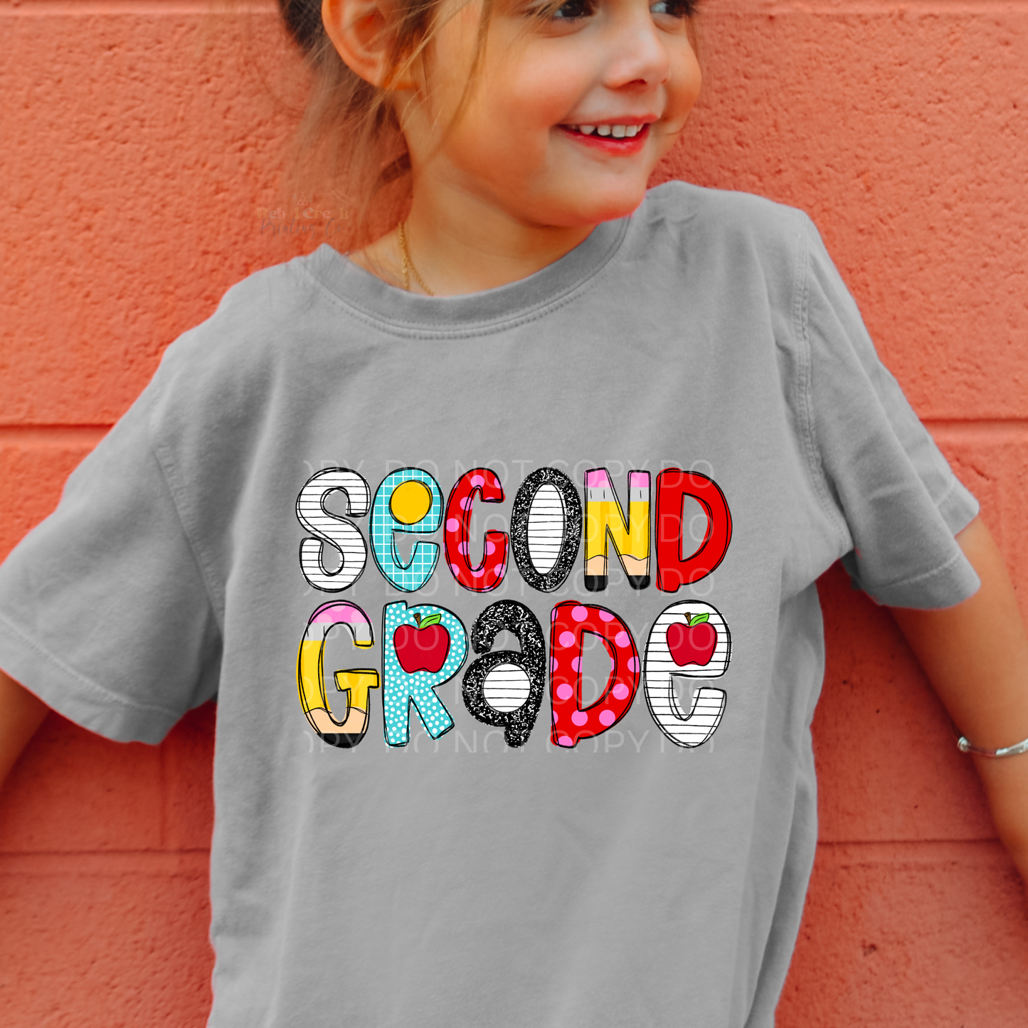 Second Grade Notebook Font