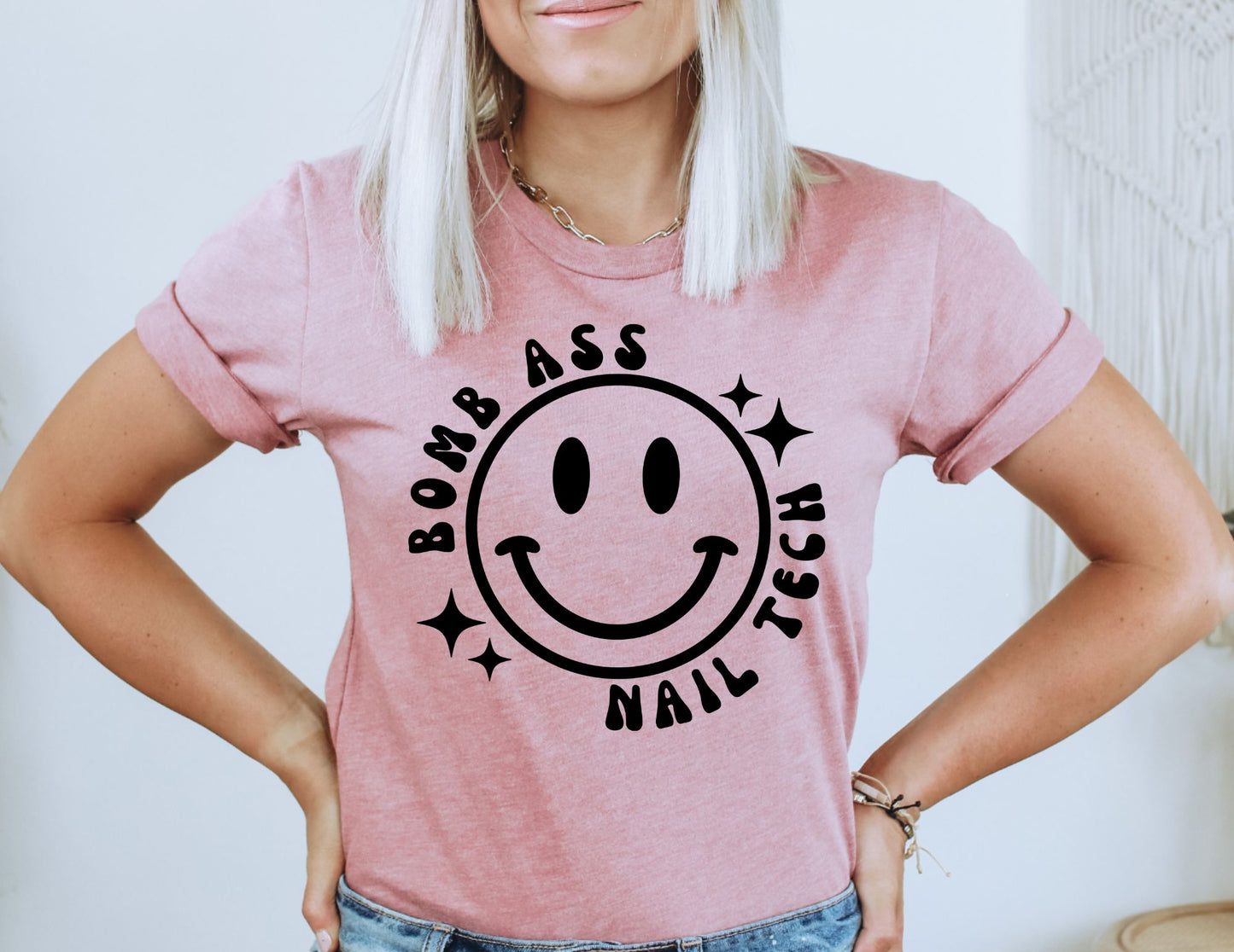 Somebody's Bomb Ass Nail Smiley