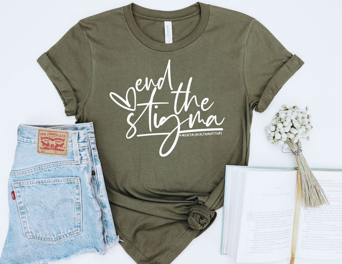 End The Stigma (white)