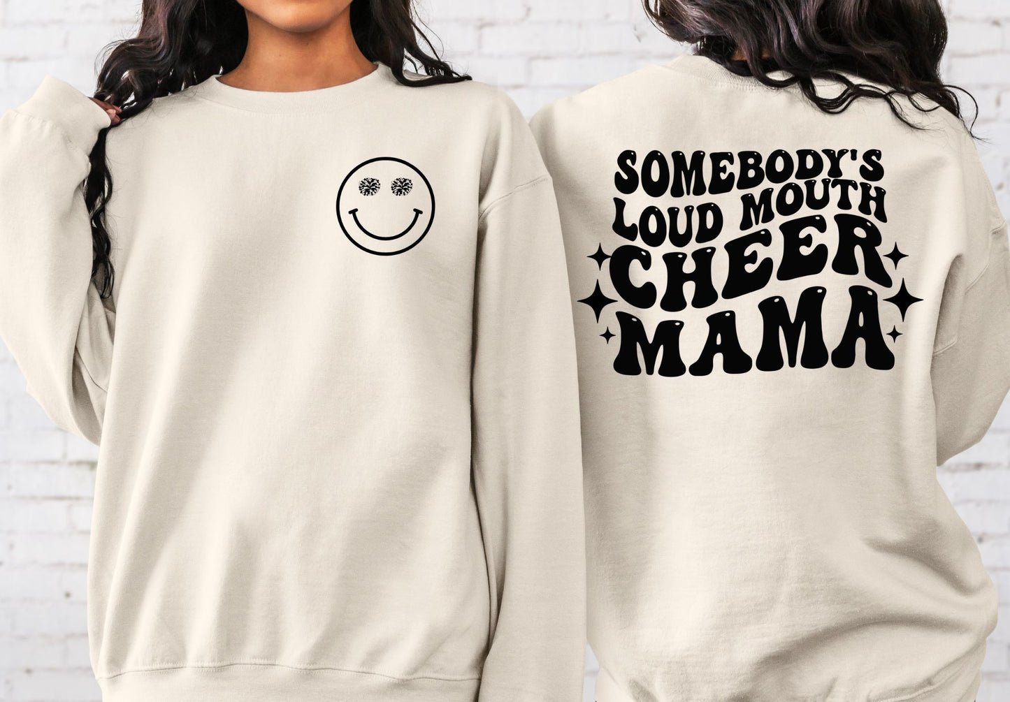 Loud Mouth Cheer Mama BACK ONLY