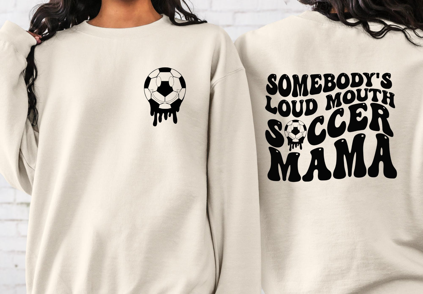 Loud Mouth Soccer Mama BACK ONLY