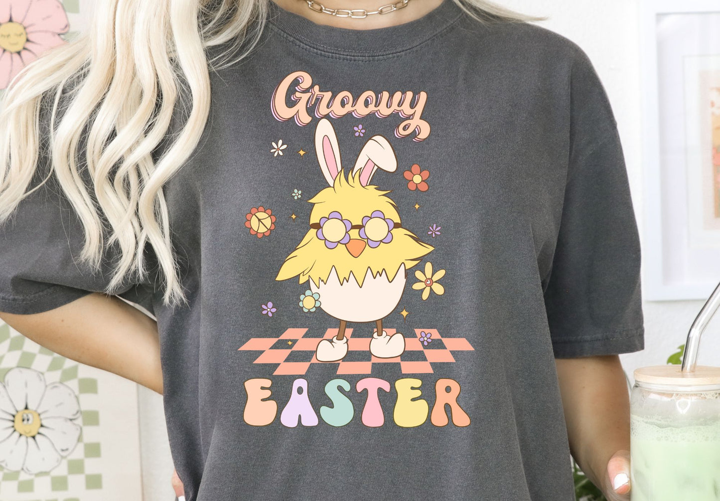 Groovy Easter Chick