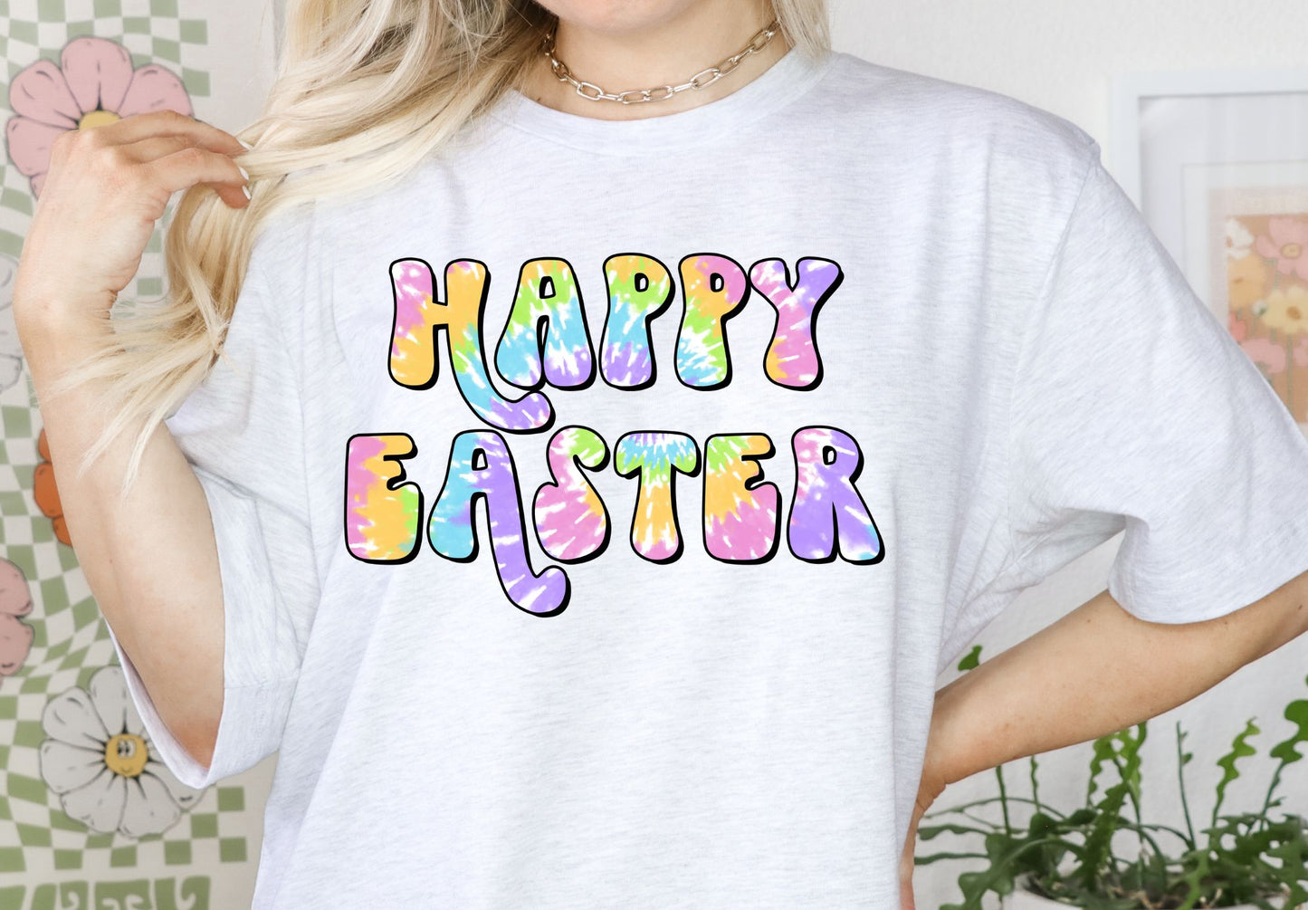 Happy Easter tie dye
