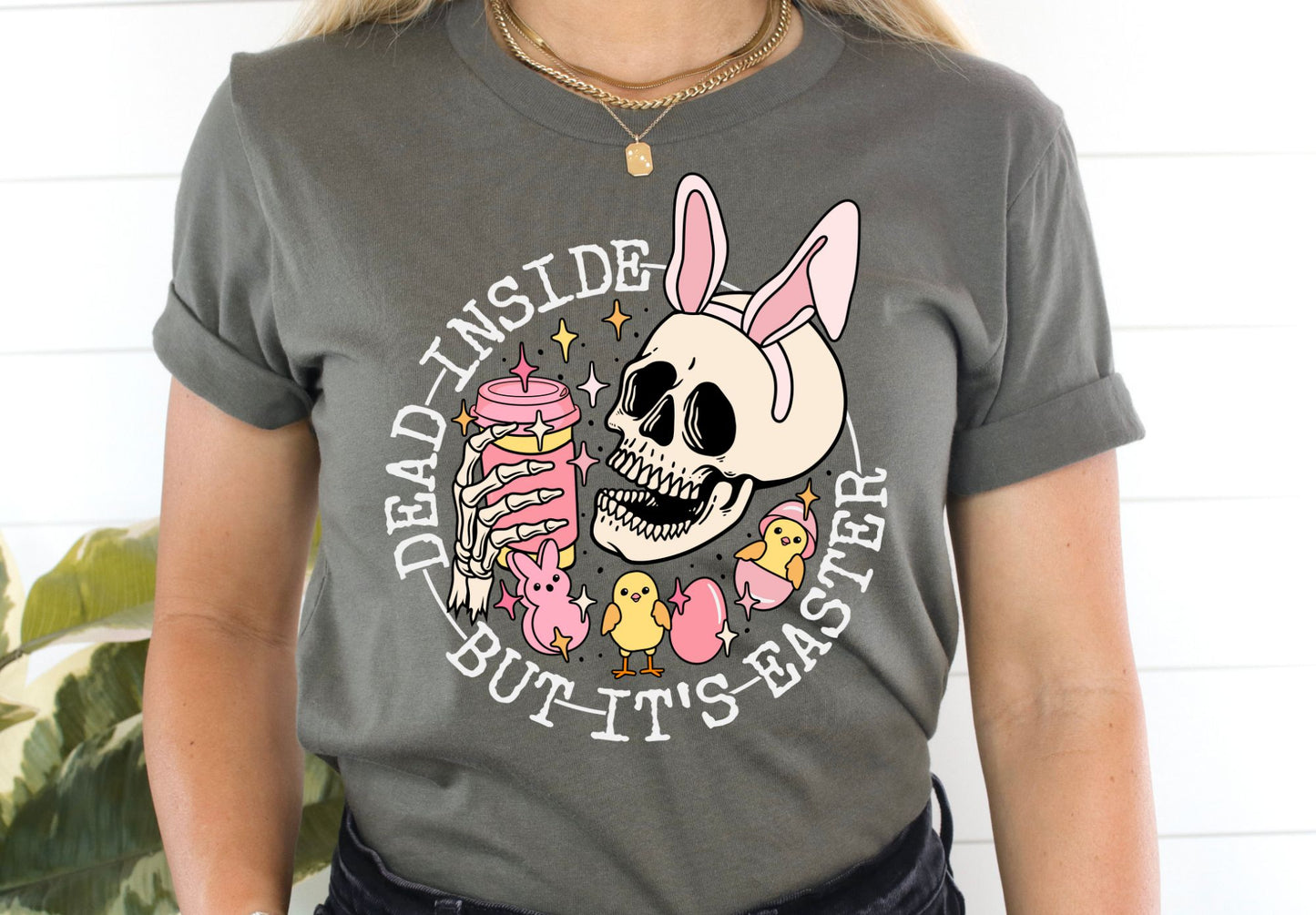 Dead Inside But It's Easter white