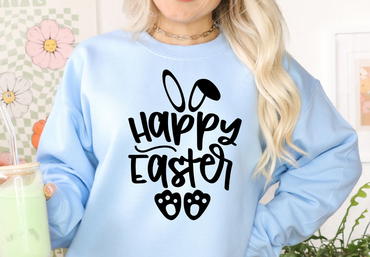 Happy Easter (black)