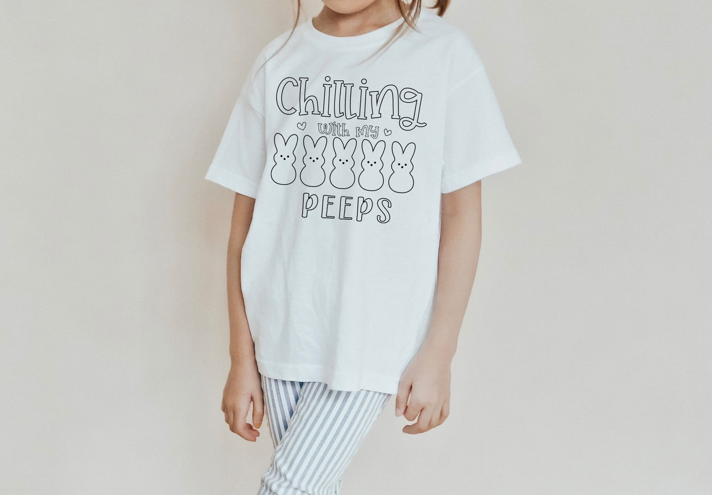 Chilling With My Peeps coloring