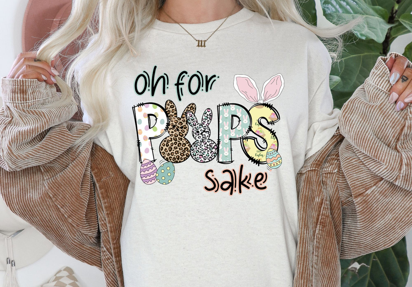 Oh For Peeps Sake leopard