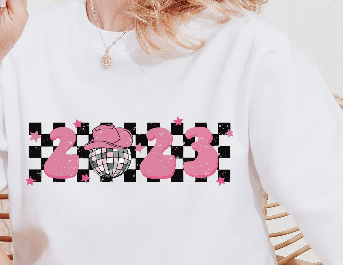 Checkerboard 2023 DTF Transfer