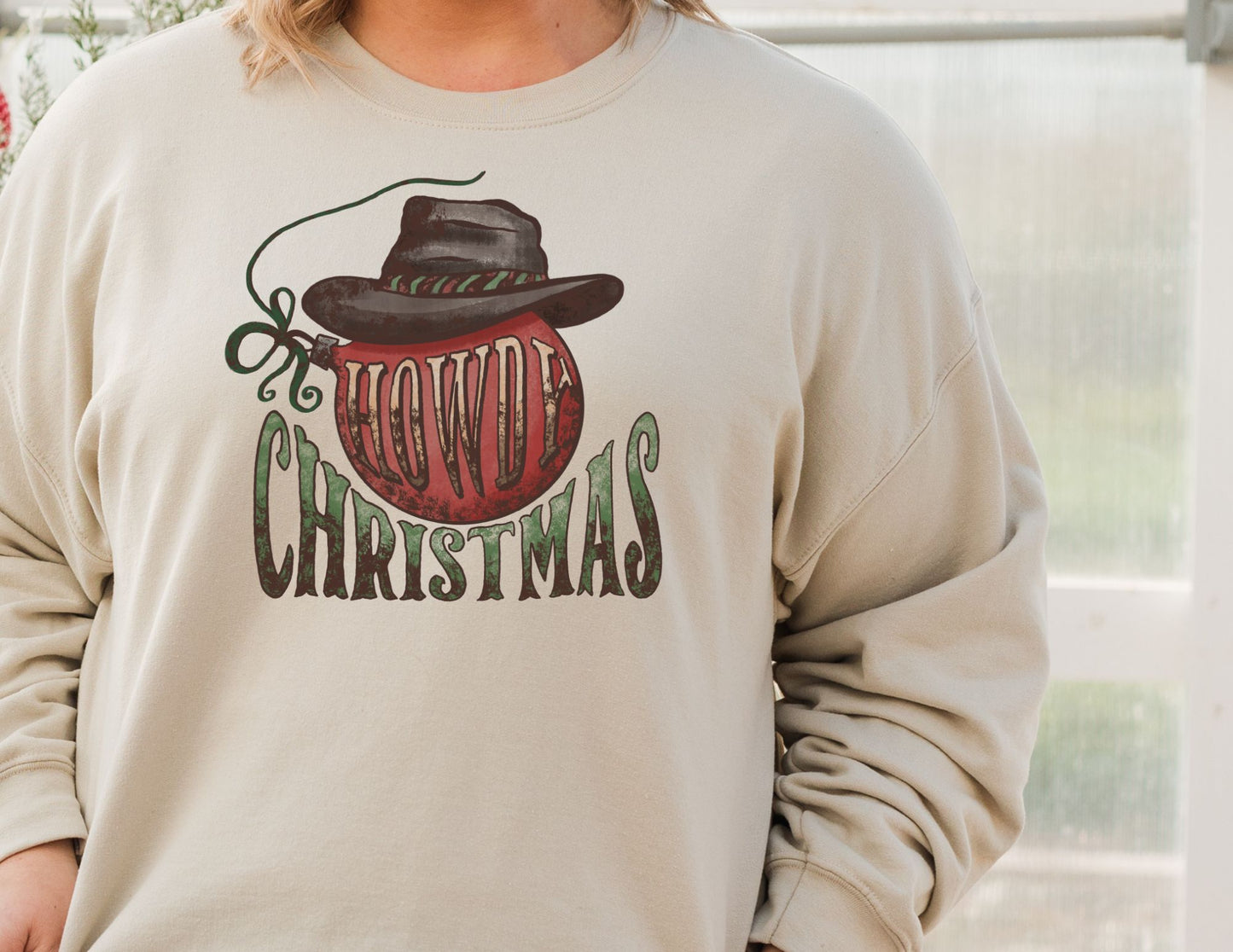 Howdy Christmas DTF Transfer