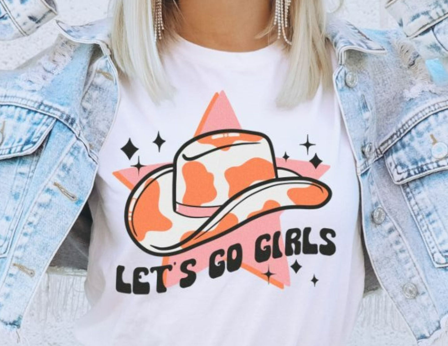 Let's Go Girls DTF Transfer