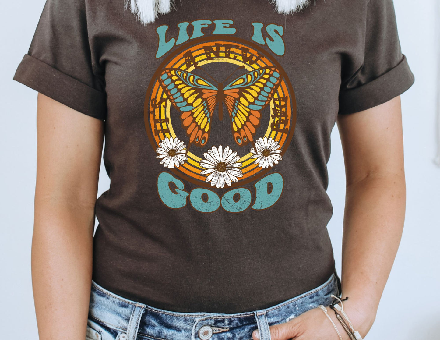 Life Is Good DTF Transfer