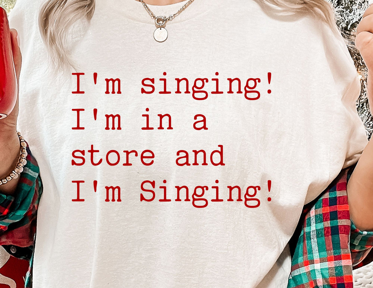 I'm Singing DTF Transfer