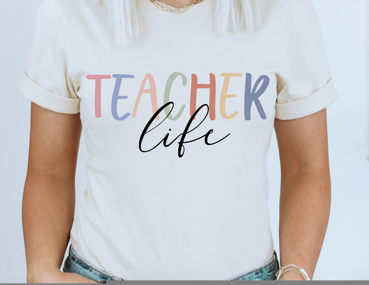 Teacher Life DTF Transfer