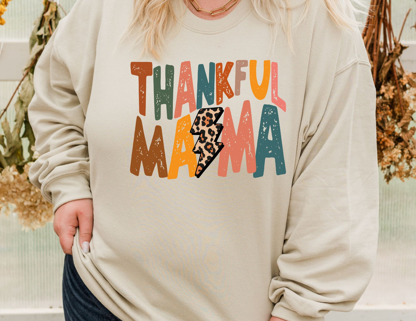 Thankful Mama DTF Transfer