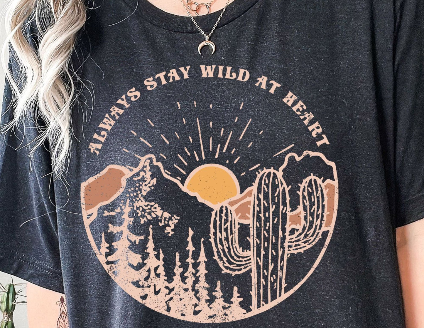 Wild at Heart Desert DTF Transfer