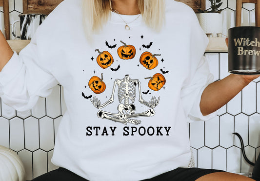 Stay Spooky orange