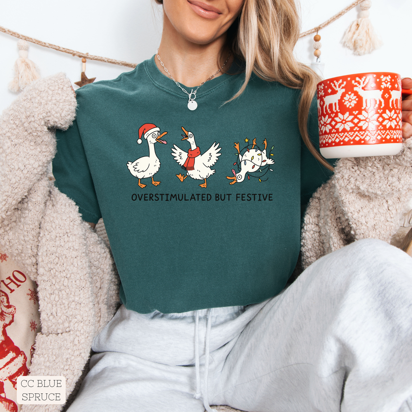 Overstimulated But Festive