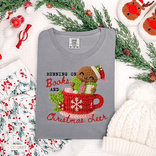 Faux Yarn Books and Christmas Cheer