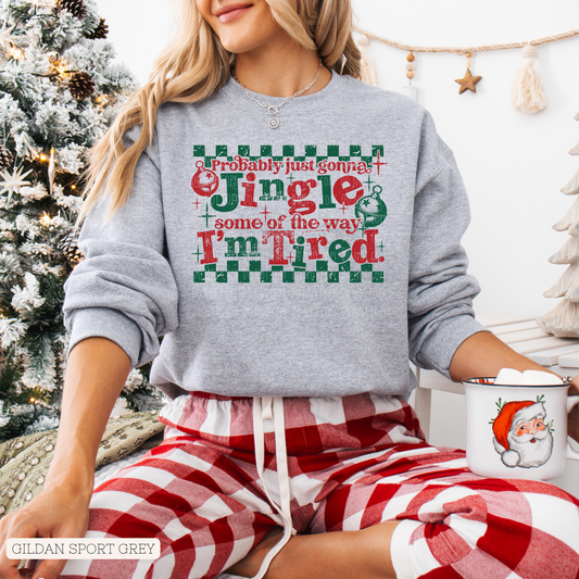 Gonna Jingle Some Of The Way Checkered