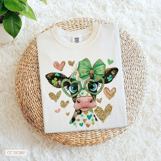 St. Patrick's Day Cow