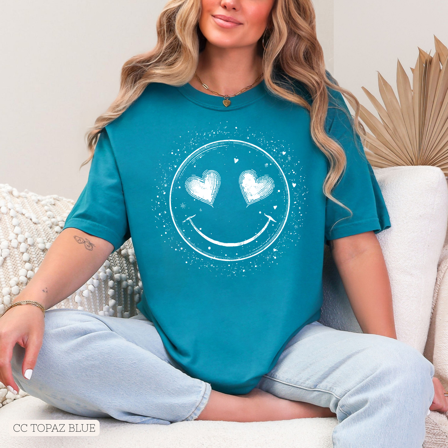 Heart Eyes Smile Splatter