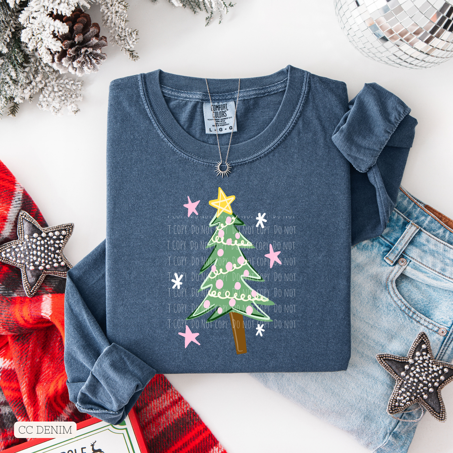 Cutesy Whimsy Drawn Tree