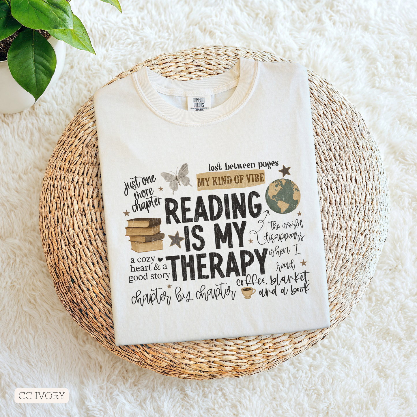 Reading Is My Therapy Collage