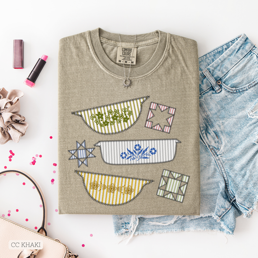 Vintage Patchwork Cookware