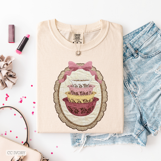 Vintage Dish Coquette Frames