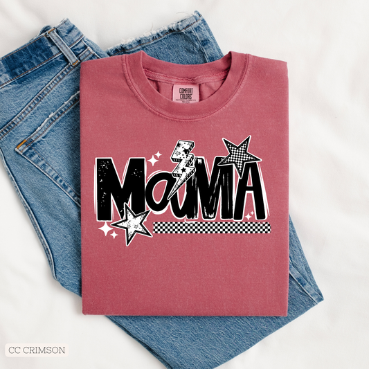 Mama Checkered Lightning/Stars