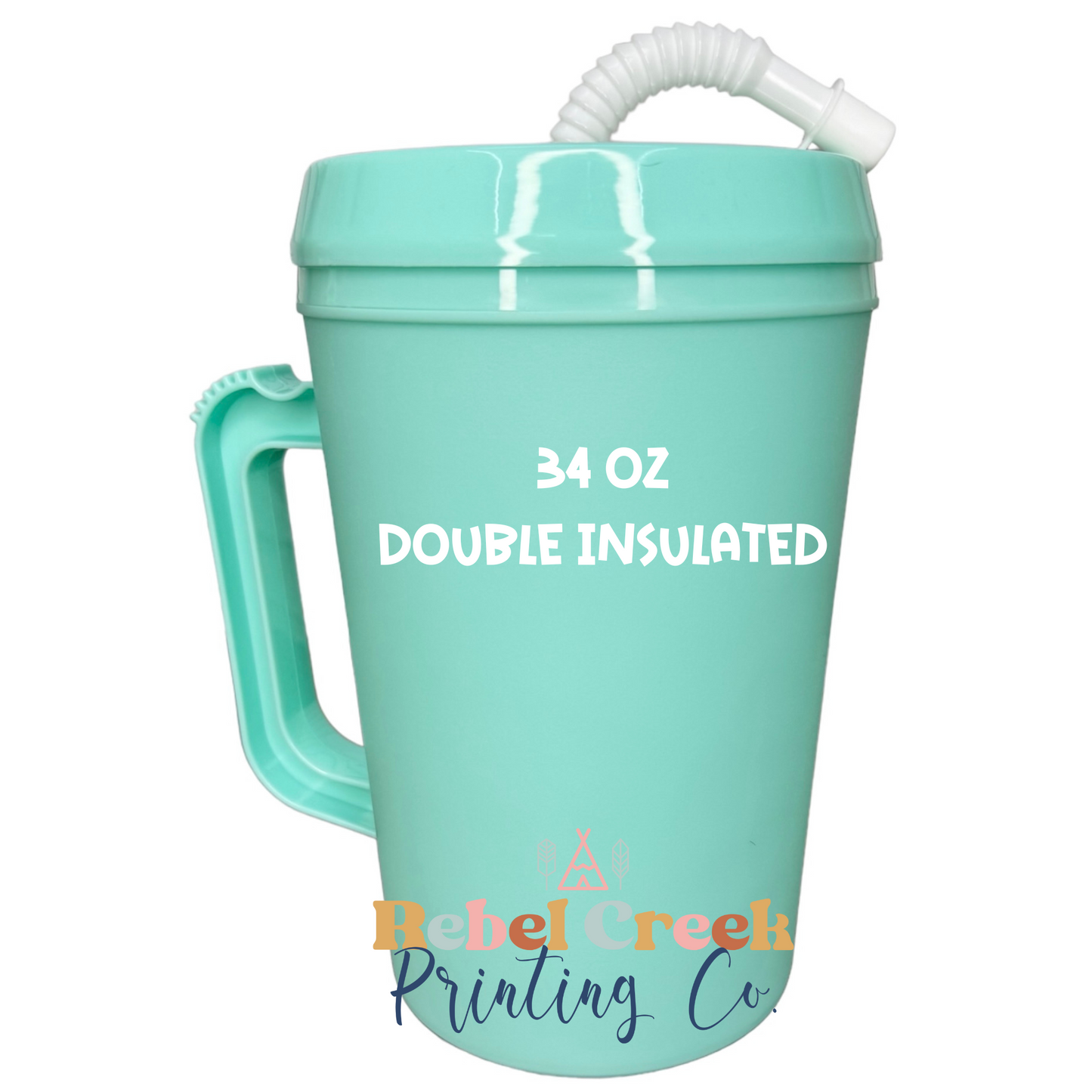 34oz Double Insulated Mug TEAL