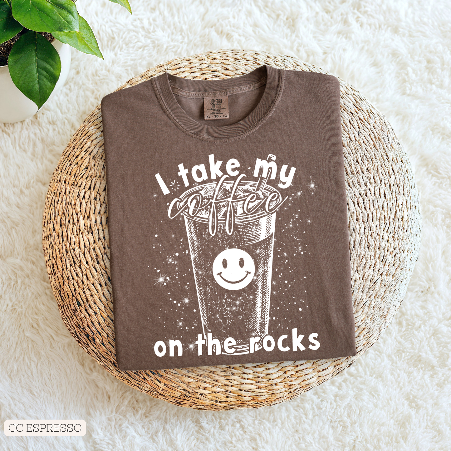 I Like My Coffee On The Rocks Splatter