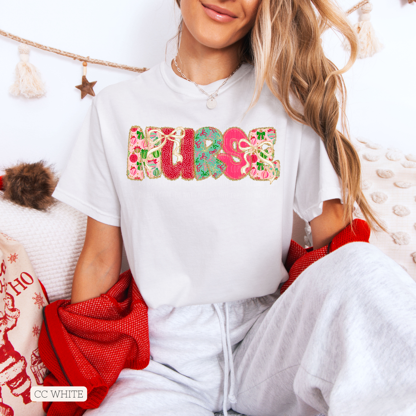 Cutesy Coquette Christmas Nurse