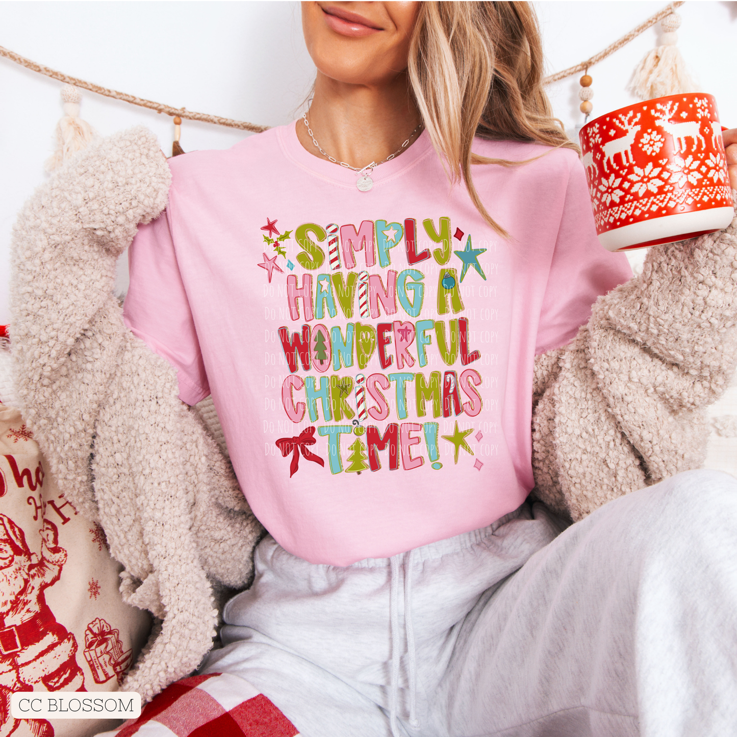 Simply Having A Wonderful Christmas Time Doodle