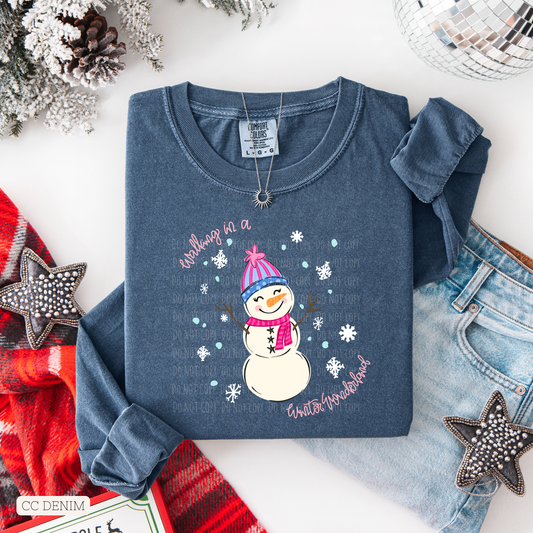 Cutesy Walking In A Winder Wonderland