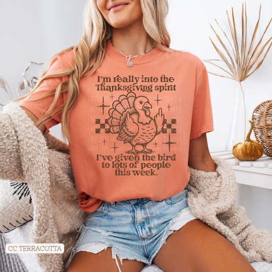 I'm Really Into The Thanksgiving Spirit