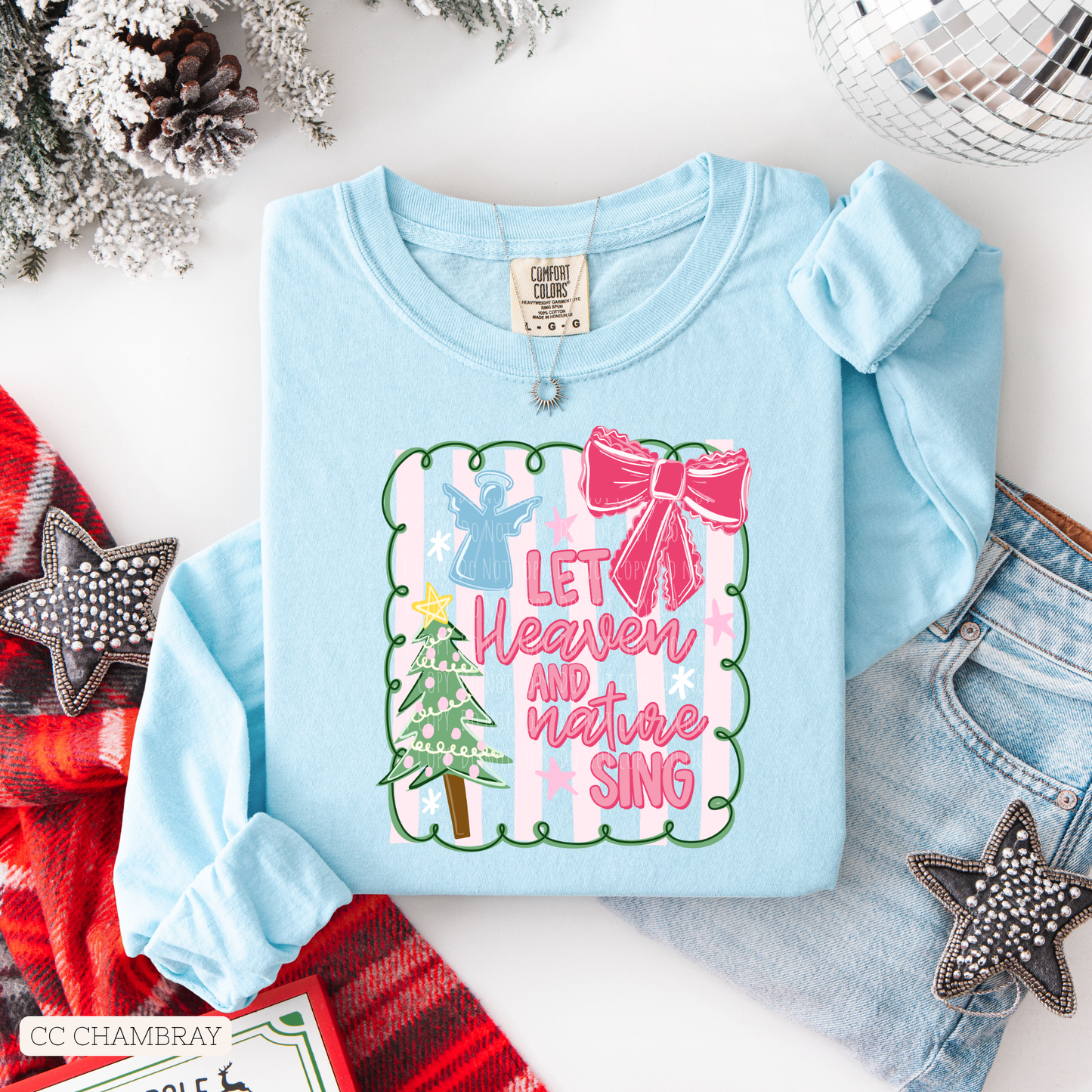 Let Heaven and Nature Sing Doodle Frame