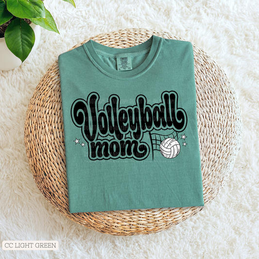 Retro Volleyball Mom