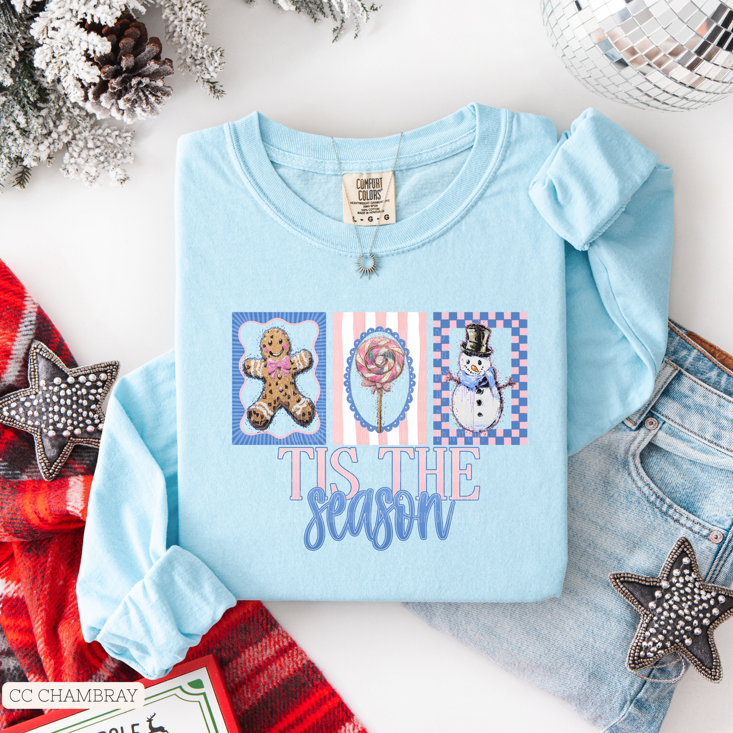 Preppy Squares Tis The Season