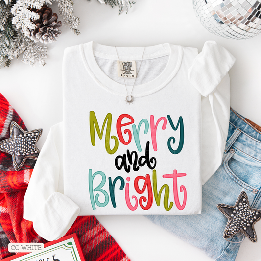 Colorful Merry and Bright