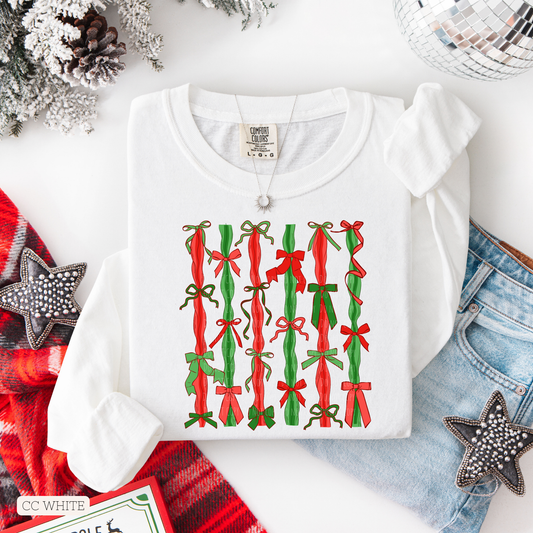 Red/Green Christmas Bows