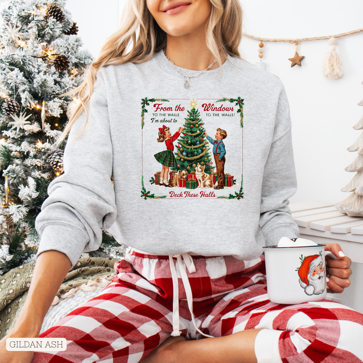 Vintage Deck The Halls