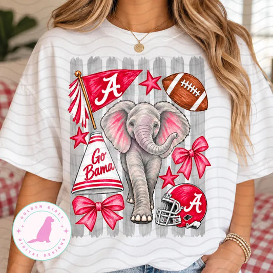 Alabama Football Preppy