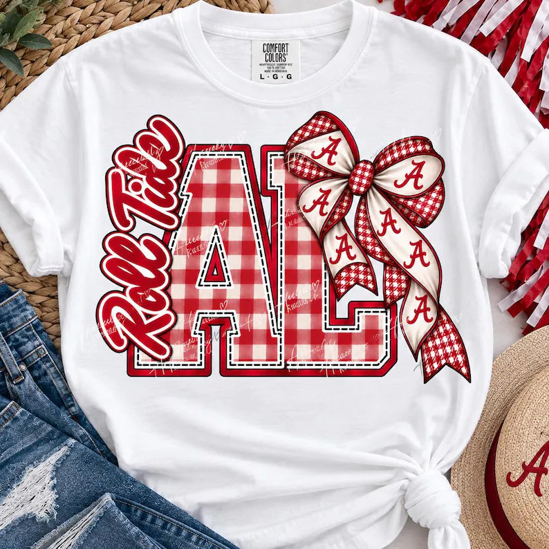 Alabama Gingham Bow
