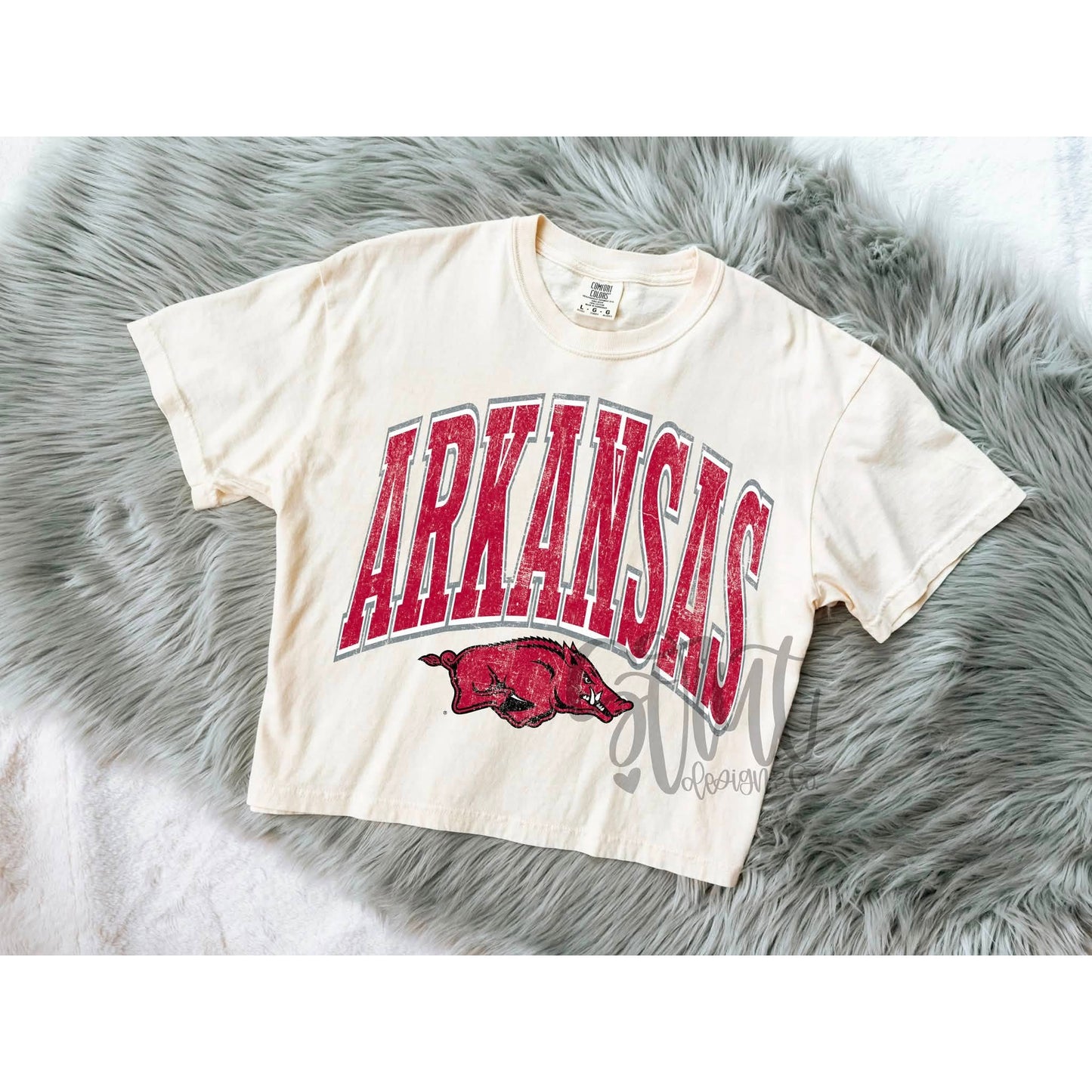 Arkansas Razorbacks Curved