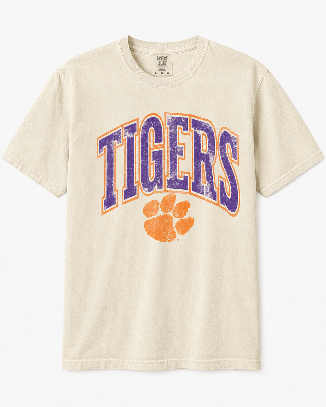 Clemson Tigers Curved