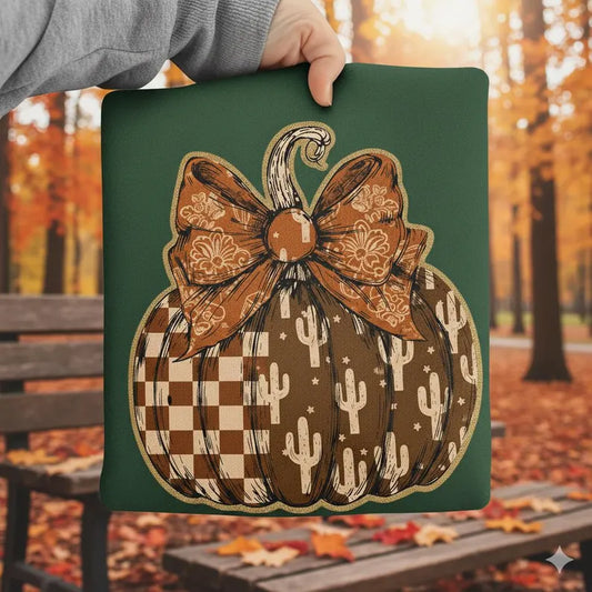 Cowboy Pumpkin Fall