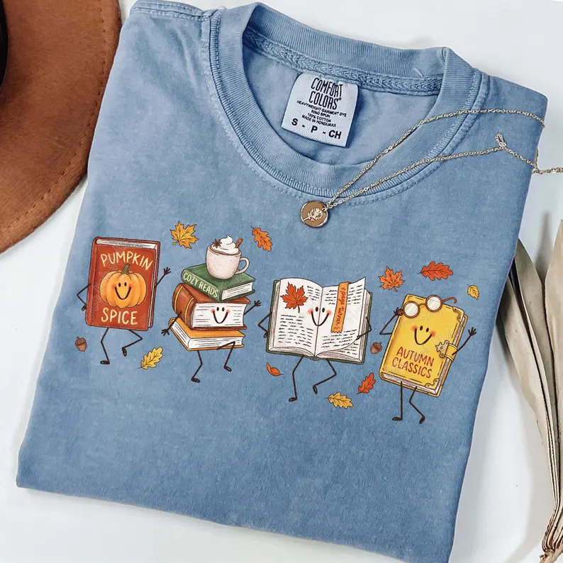 Cute Fall Book Characters