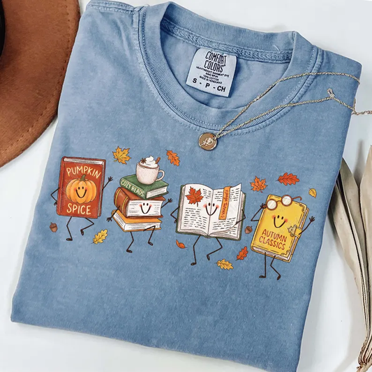 Cute Fall Book Characters