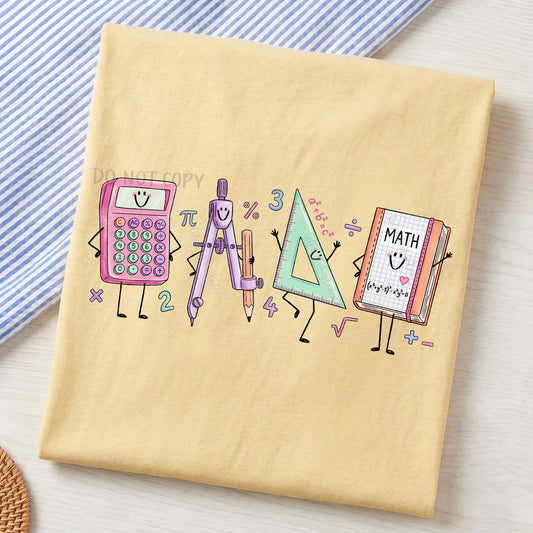 Cute Math Supplies